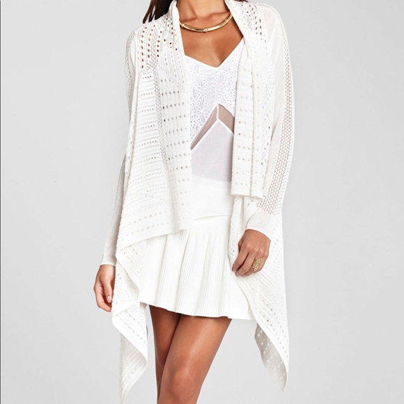 BCBG Sweaters - BCBG Layla woven wrap cardigan sweater